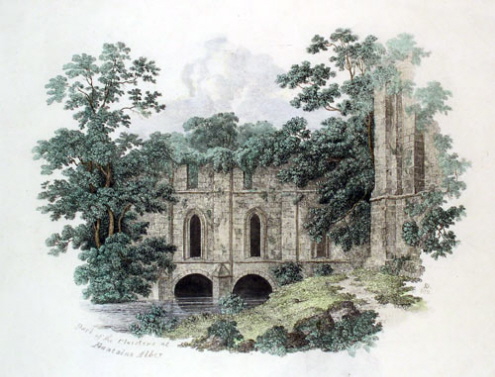 FOUNTAINS ABBEY75STOCK NO R518  